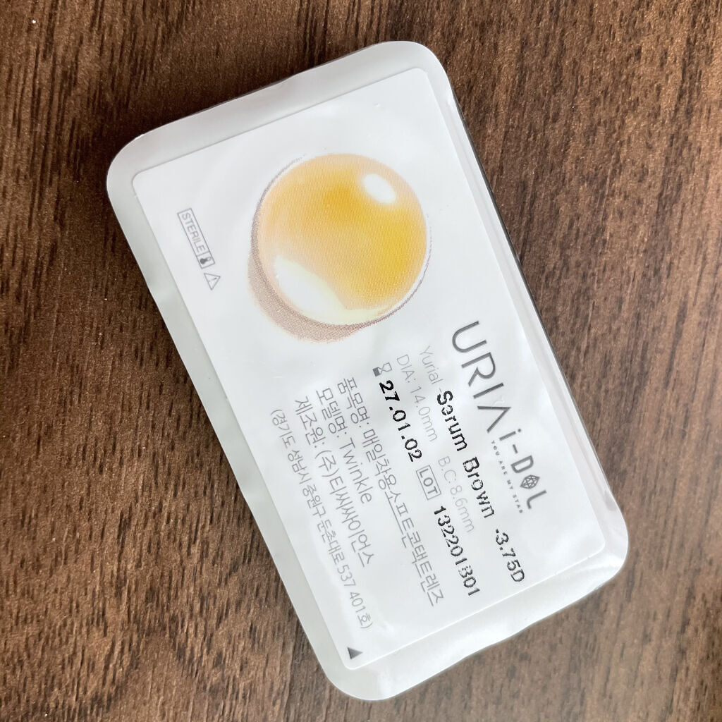 YURIAL Monthly/i-DOL/カラーコンタクトレンズを使ったクチコミ（2枚目）