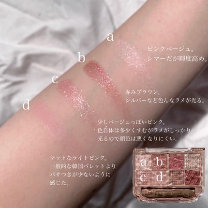 プティパレットアイズ/キャンメイク/パウダーアイシャドウを使ったクチコミ(2枚目)