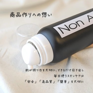 Non A. 炭酸洗顔フォームのクチコミ「#PR #ノンエー

✨炭酸泡洗顔✨　

「商品に込められた想いや魅力をもっと届けたい」メッセ.....」（2枚目）