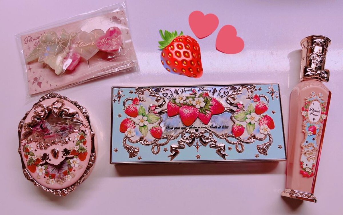 ストロベリーロココシリーズ クラウドマットリップ/FlowerKnows/リップグロスを使ったクチコミ（1枚目）