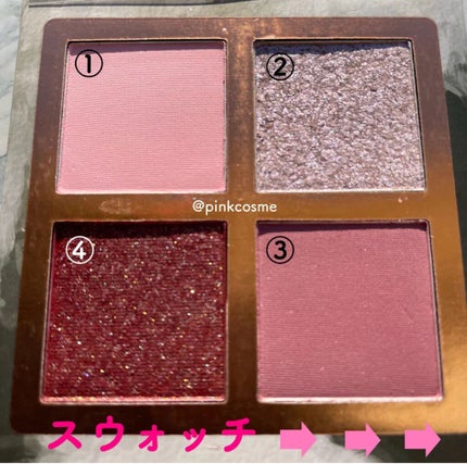 Venus Marble アイシャドウキャットシリーズ/Venus Marble/アイシャドウパレットを使ったクチコミ(4枚目)