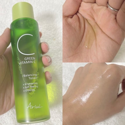 アリウル グリーンビタミンC バランシングトナー/Ariul/化粧水を使ったクチコミ(2枚目)