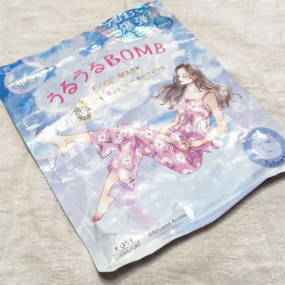 うるうるBOMBマスク/クリアターン/シートマスク・パックを使ったクチコミ（1枚目）