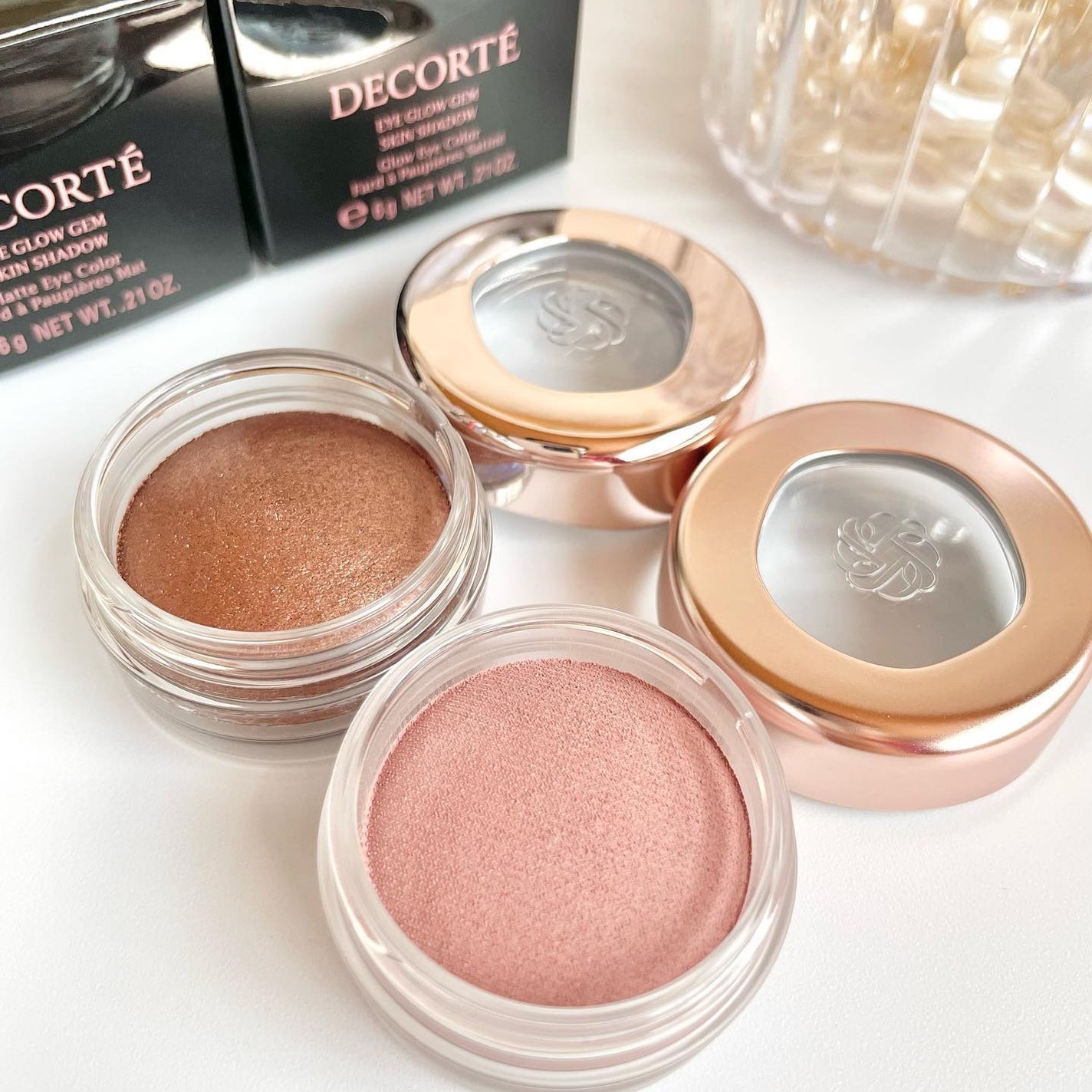 アイグロウジェム スキンシャドウ/DECORTÉ/ジェル・クリームアイシャドウを使ったクチコミ(2枚目)