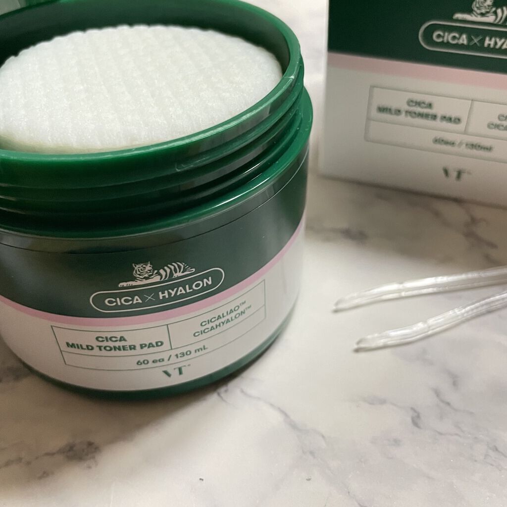 CICA マイルドトナーパッド/VT/トナーパッドを使ったクチコミ（2枚目）