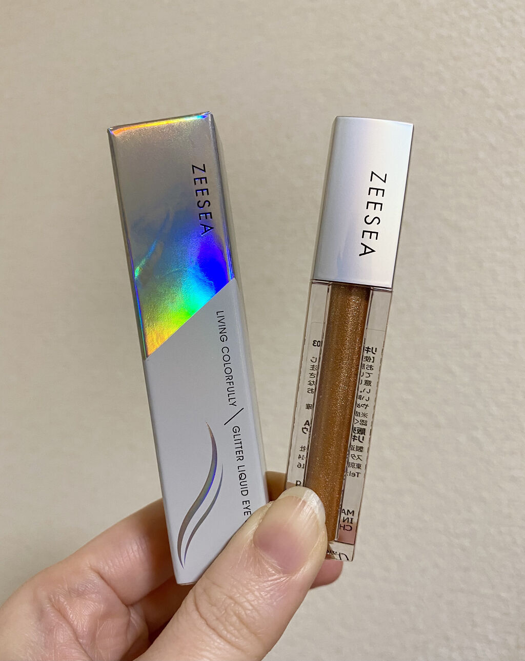 ダイヤモンドシリーズ 星空リキッドアイシャドウ/ZEESEA/リキッドアイシャドウを使ったクチコミ（1枚目）