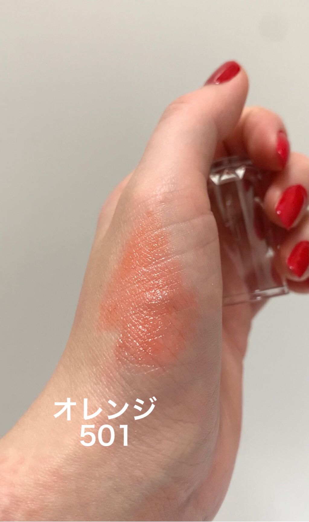 ラスティンググロスリップ/CEZANNE/口紅を使ったクチコミ(2枚目)