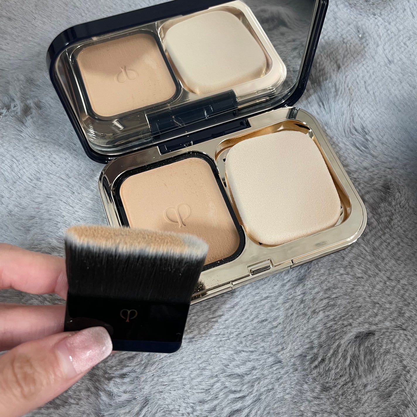 パンソー(タンプードル)/クレ・ド・ポー ボーテ/メイクブラシを使ったクチコミ(4枚目)