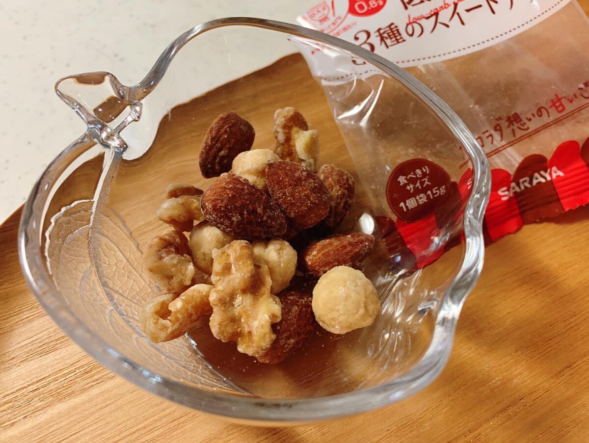 低糖質スイーツナッツ/サラヤ/低糖質食品を使ったクチコミ（3枚目）
