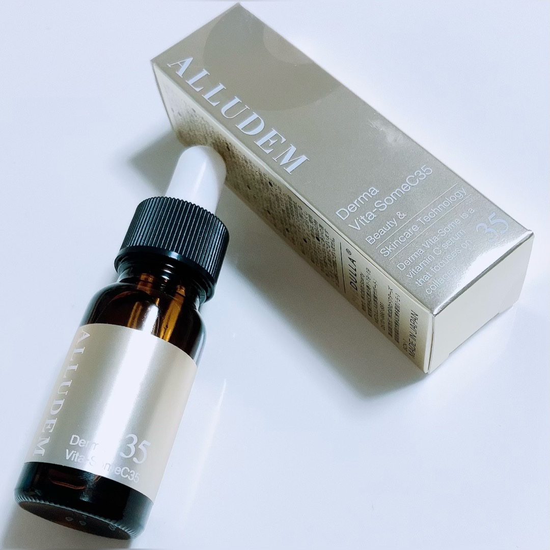 ダーマビタソームC35/ALLUDEM/美容液を使ったクチコミ（2枚目）