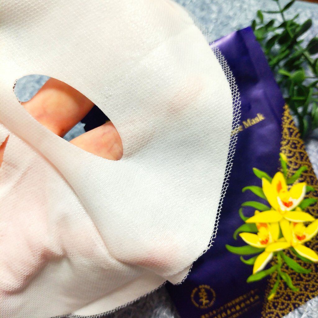 セッコク蘭エイジングケアマスクα/DR PLANT/シートマスク・パックを使ったクチコミ（2枚目）