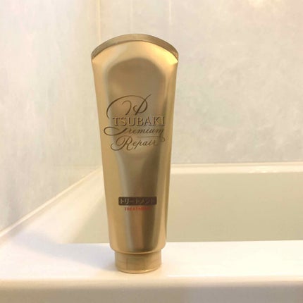 プレミアムリペア ヘアトリートメント/TSUBAKI/洗い流すヘアトリートメントを使ったクチコミ(1枚目)