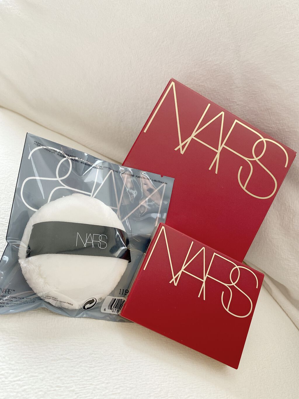ライトリフレクティングセッティングパウダー　プレスト　N 00359(限定パッケージ)/NARS/プレストパウダーを使ったクチコミ（1枚目）