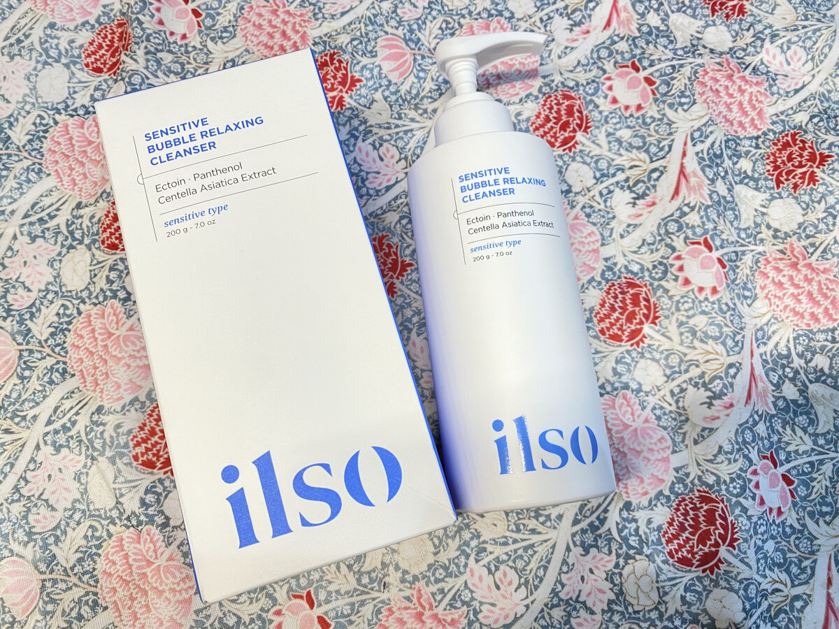センシティブバブルリラクシングクレンザー/ilso/洗顔フォームを使ったクチコミ（1枚目）