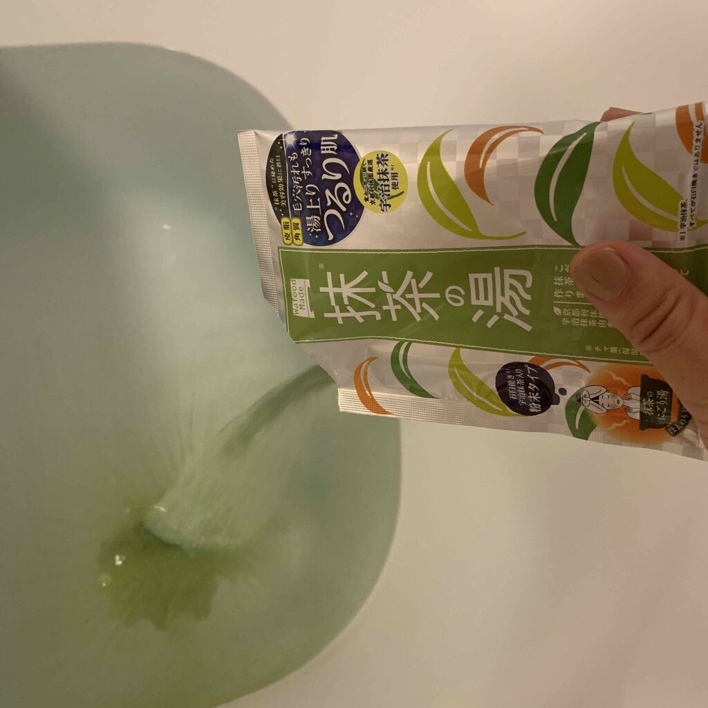 ワフードメイド　宇治抹茶の湯/pdc/保湿系入浴剤を使ったクチコミ（2枚目）