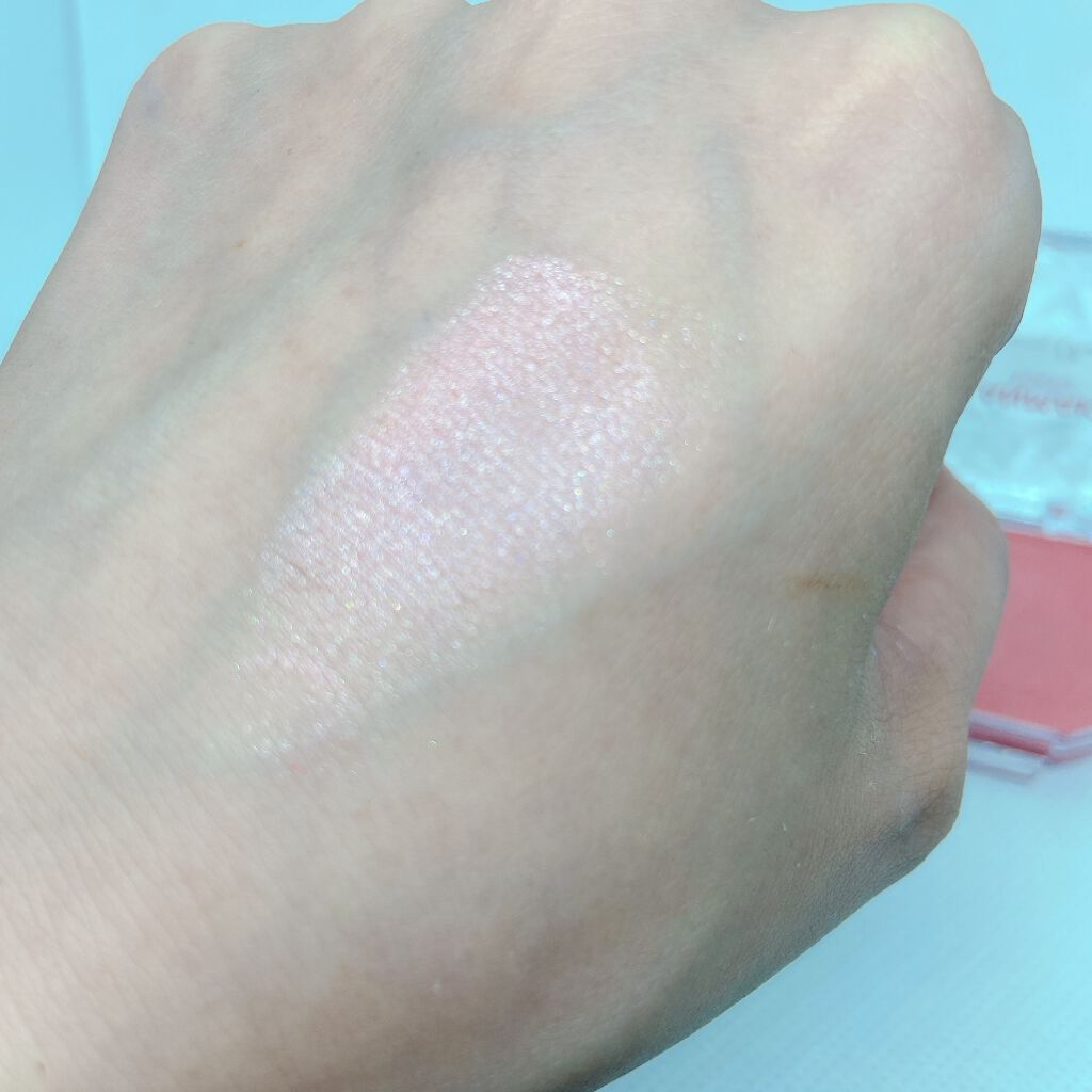 クリームチーク(パールタイプ)/キャンメイク/ジェル・クリームチークを使ったクチコミ(4枚目)