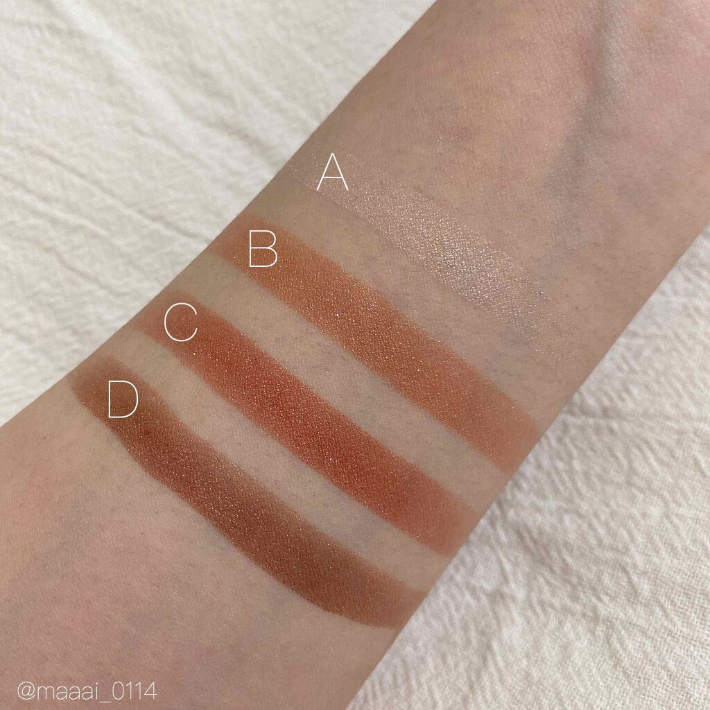 シルキースフレアイズ/キャンメイク/アイシャドウパレットを使ったクチコミ(3枚目)