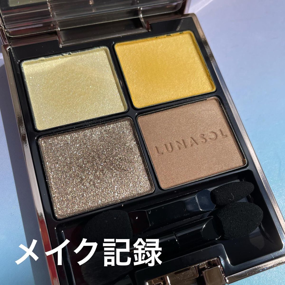 アイカラーレーション EX24 Mellow Quince（限定発売）/LUNASOL/アイシャドウパレットを使ったクチコミ（1枚目）