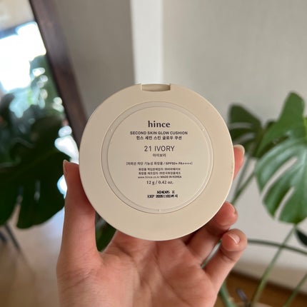 セカンドスキングロウクッション/hince/クッションファンデーションを使ったクチコミ(3枚目)