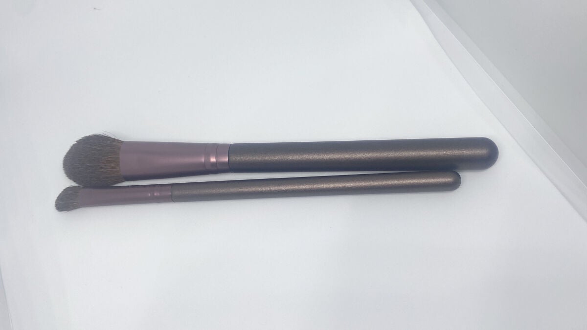 BRIGITTE 馬毛 メイクブラシ/DAISO/メイクブラシを使ったクチコミ(2枚目)