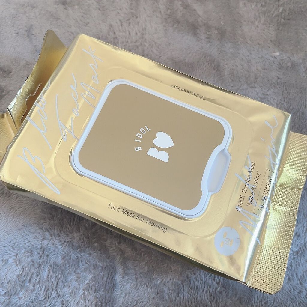 ルーティンマスク(メイクルーティン)/b idol/シートマスク・パックを使ったクチコミ(1枚目)