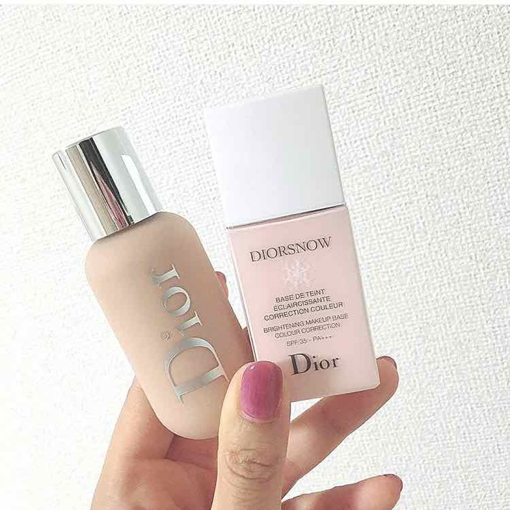【旧】スノー メイクアップ ベース UV35 SPF35／PA+++/Dior/化粧下地を使ったクチコミ（1枚目）