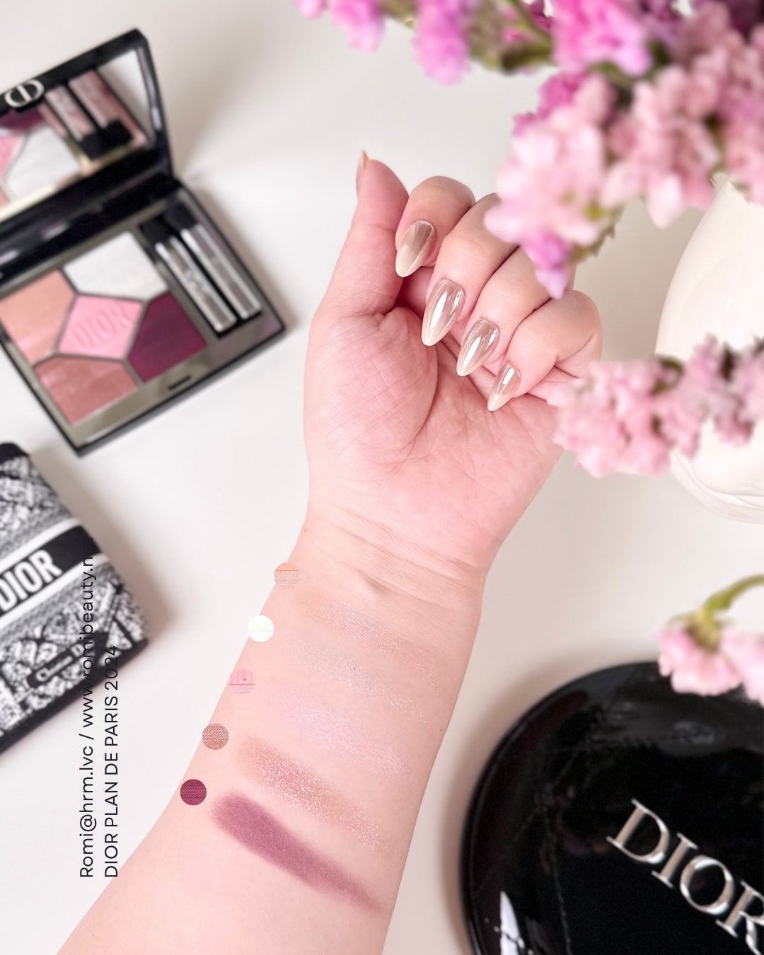 【旧】ディオールショウ サンク クルール(プラン ドゥ パリ コレクション限定品)/Dior/アイシャドウを使ったクチコミ(3枚目)