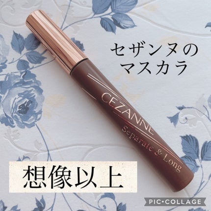 セパレートロングマスカラ/CEZANNE/マスカラを使ったクチコミ(1枚目)