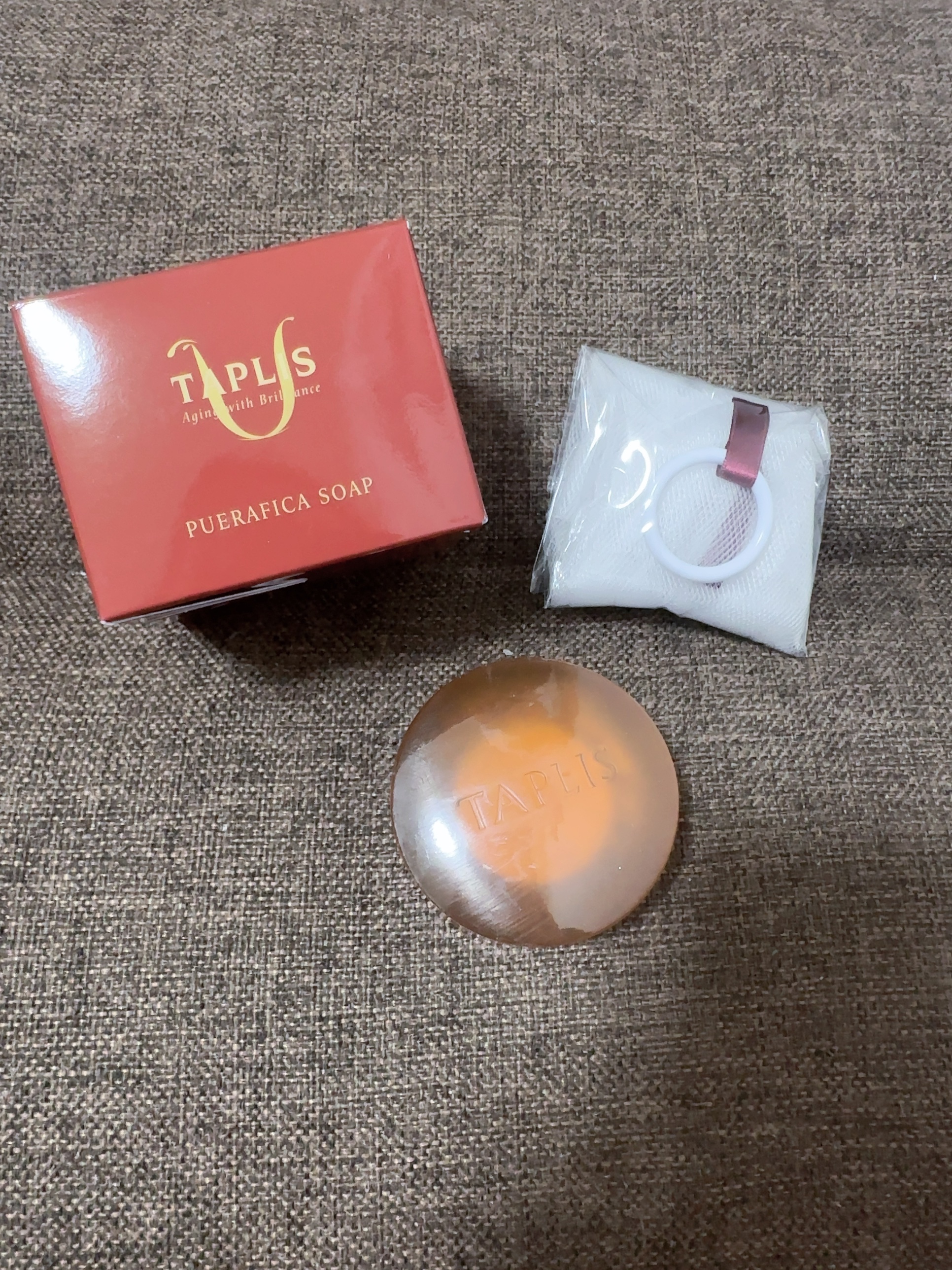 タプリス プエラフィカ ソープ/ドクターベルツ/洗顔石鹸を使ったクチコミ（1枚目）