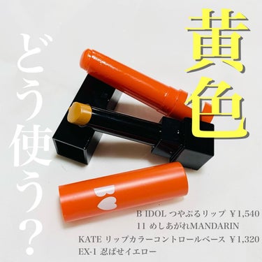 リップカラーコントロールベース /KATE/リップケア・リップクリームを使ったクチコミ（1枚目）