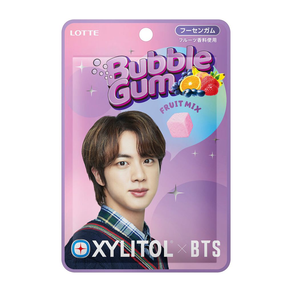 キシリトール×BTS バブルガム<フルーツミックス> ロッテ
