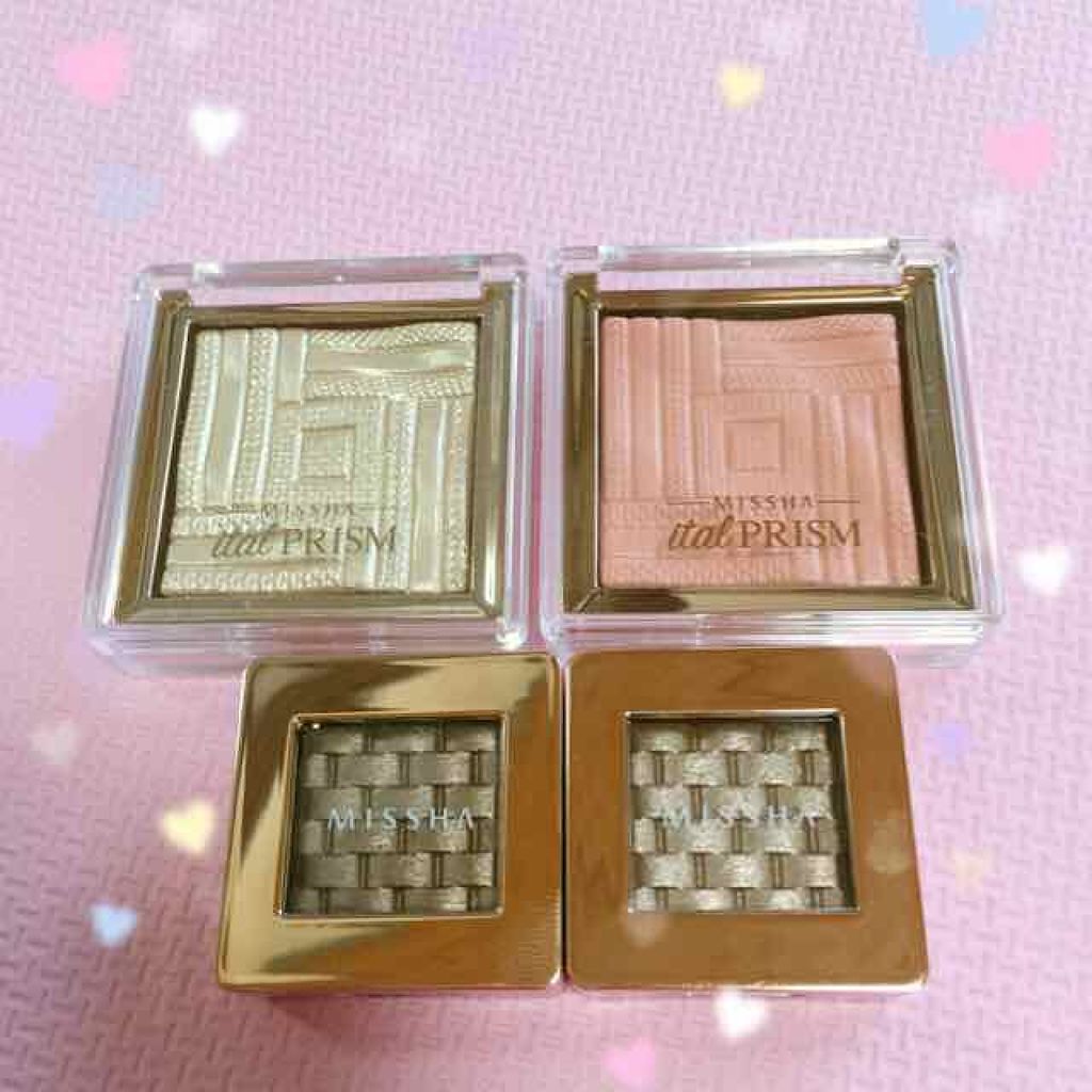 サテンハイライターイタルプリズム/MISSHA/パウダーハイライトを使ったクチコミ（1枚目）