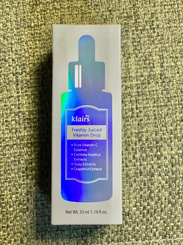 フレッシュリージュースドビタミンドロップ(35ml)/Klairs/美容液を使ったクチコミ（2枚目）