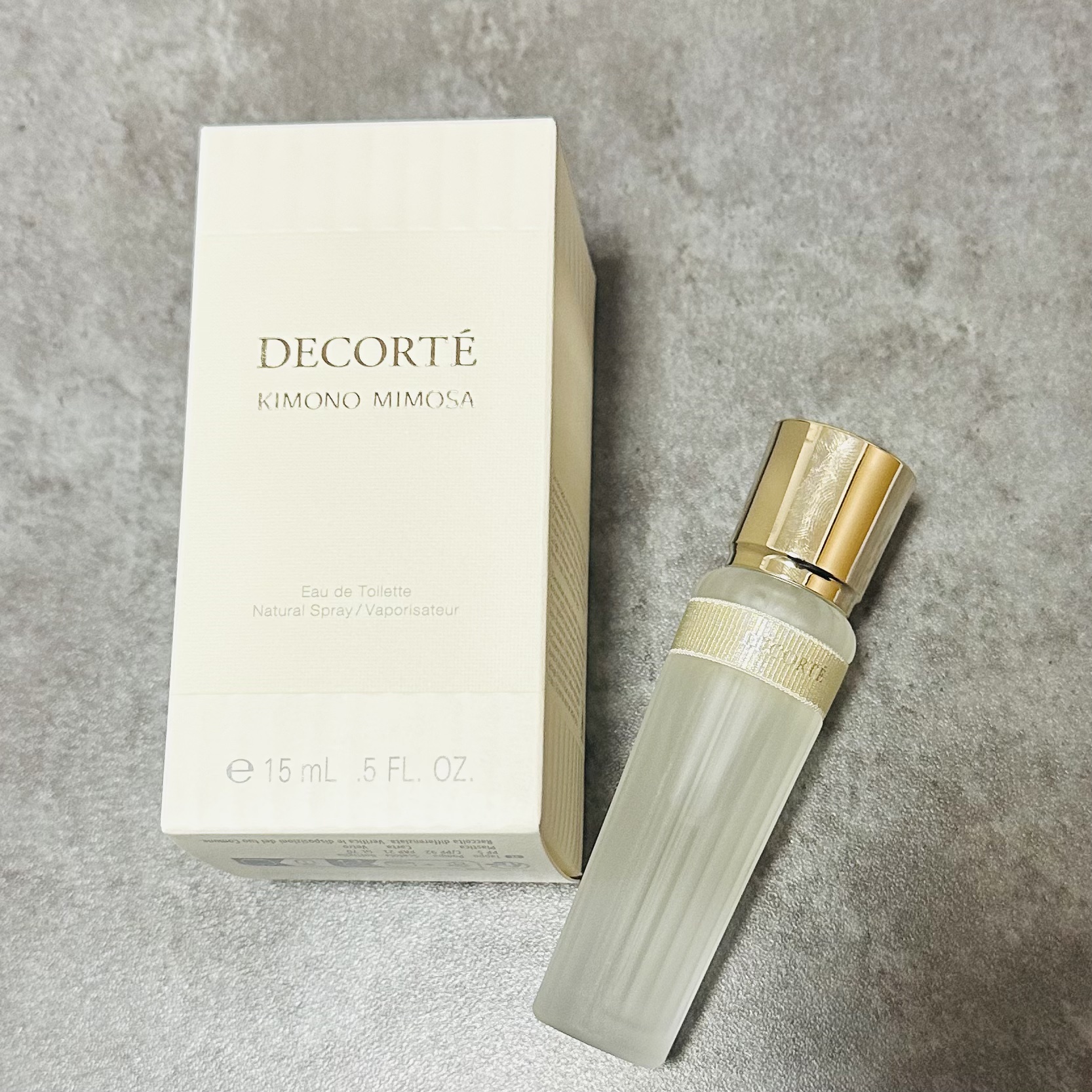 コスメデコルテ キモノ ミモザ オードトワレ/DECORTÉ/香水(レディース)を使ったクチコミ（3枚目）