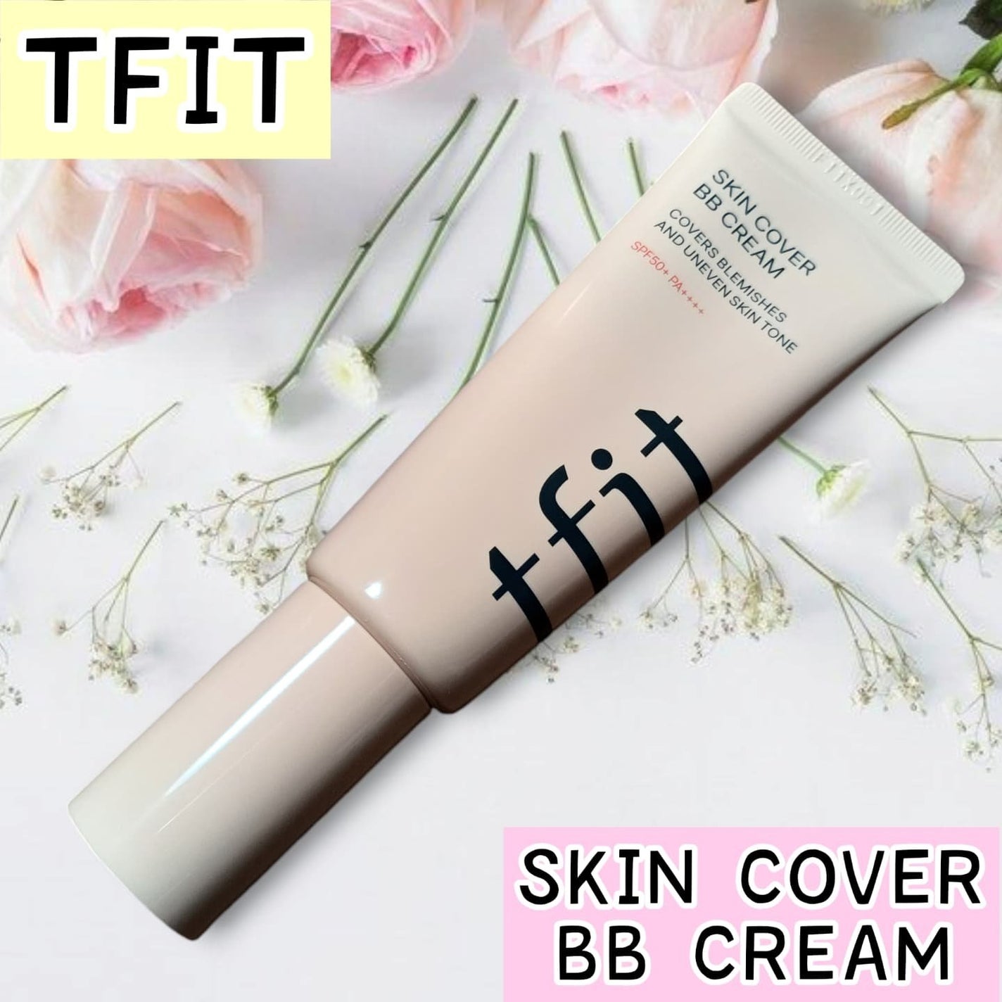 ♡ななち♡ on LIPS 「TFITスキンカバーBBクリームを使ってみました♥️ベースメイ..」(1枚目)