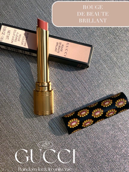 Rouge de beaute brilliant/GUCCI beauty/口紅を使ったクチコミ(1枚目)
