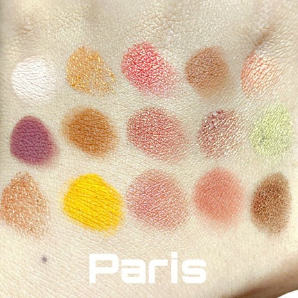 GO TRAVEL 15色アイシャドウパレット/FOCALLURE/アイシャドウパレットを使ったクチコミ(3枚目)