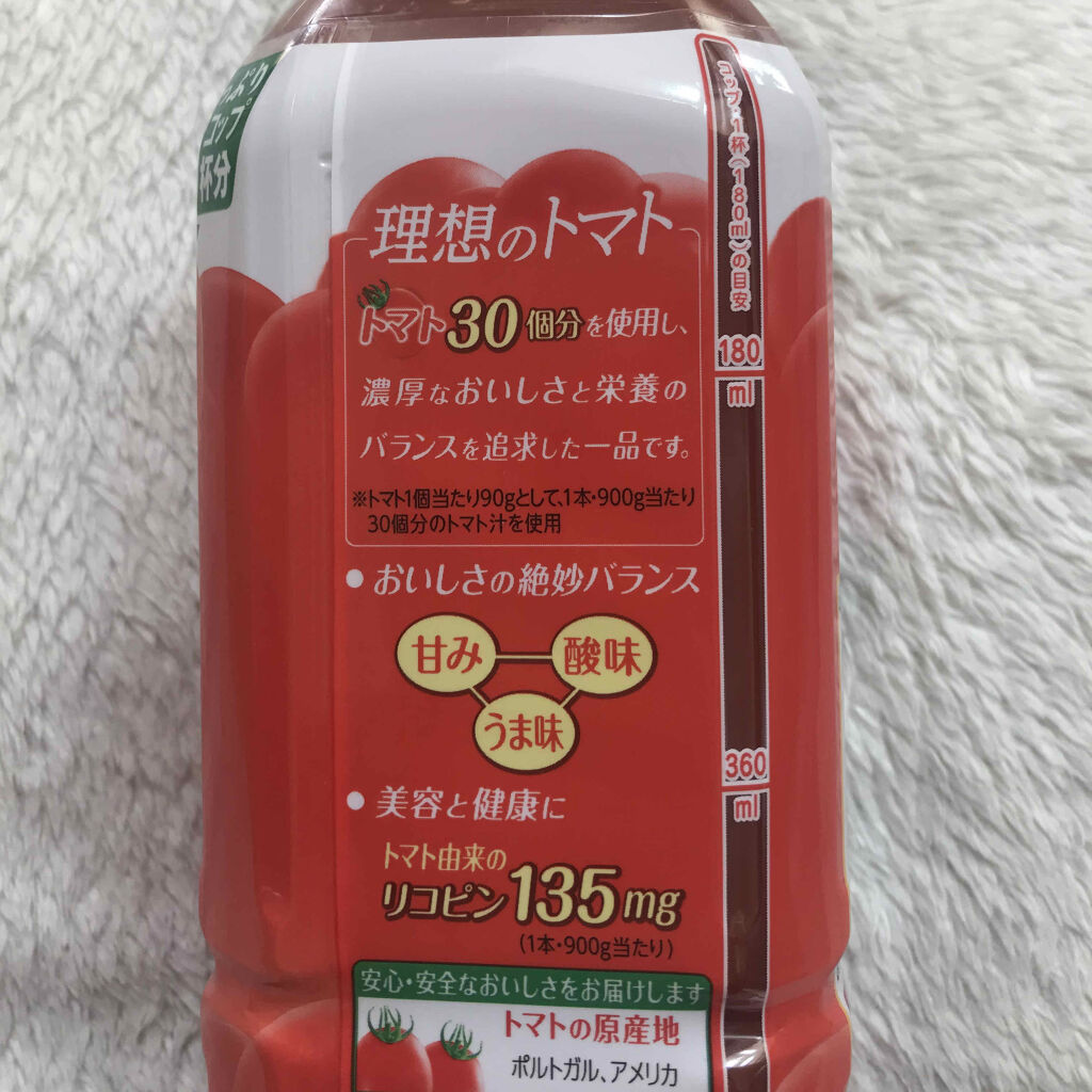 充実野菜 理想のトマト/伊藤園/野菜ジュースを使ったクチコミ（2枚目）