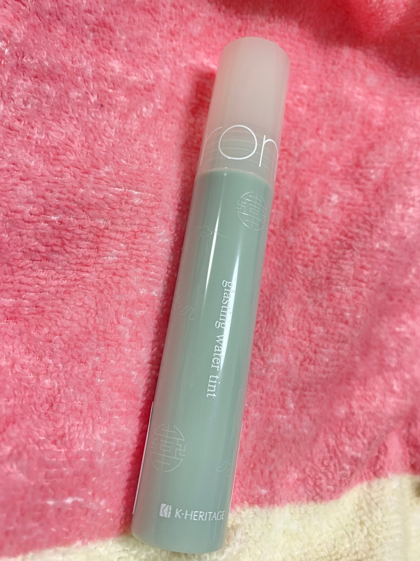 グラスティングウォーターティント 韓服エディション/rom&nd/リップティントを使ったクチコミ(1枚目)