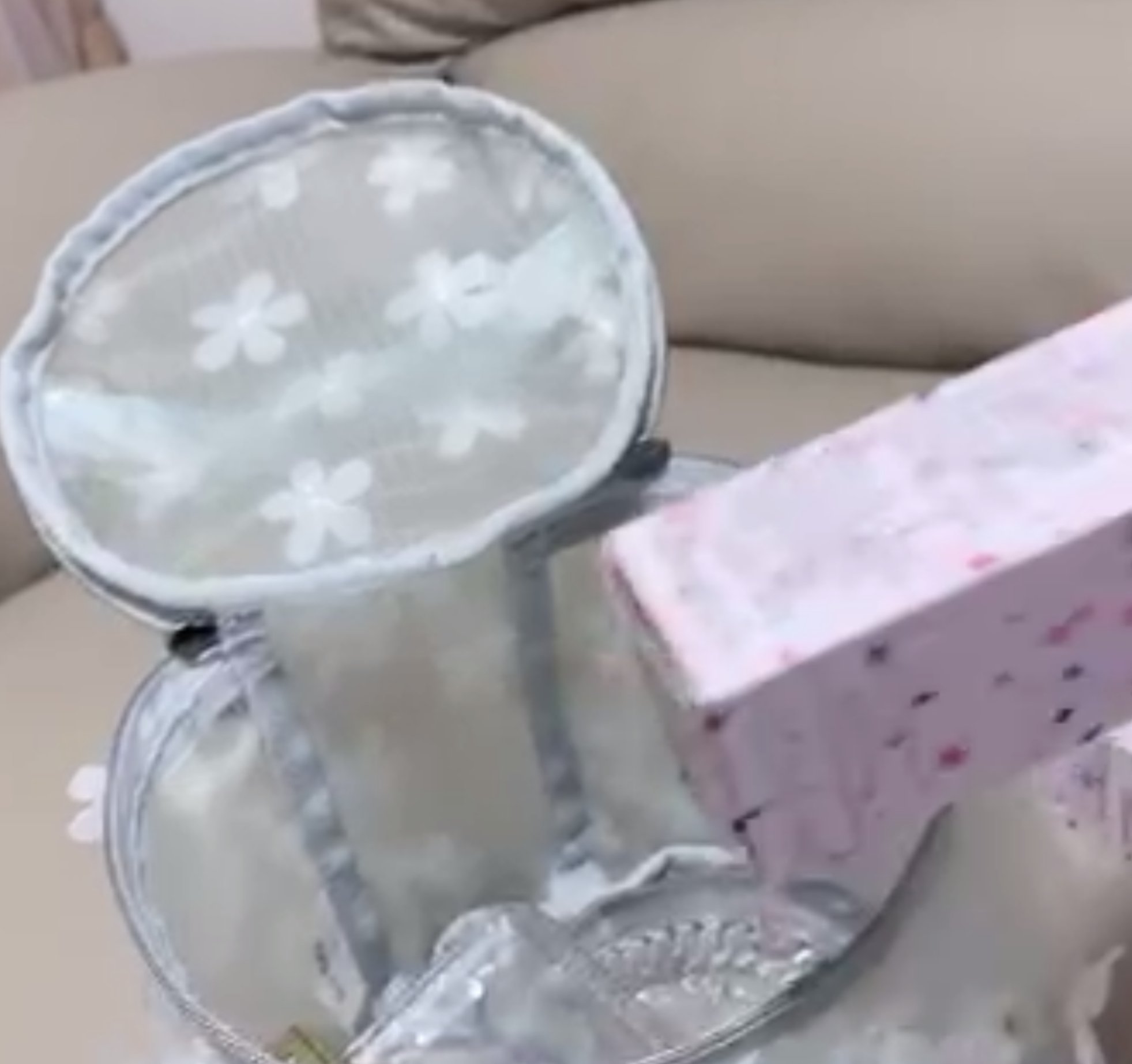 バニティポーチ/フランフラン/化粧ポーチを使ったクチコミ（3枚目）