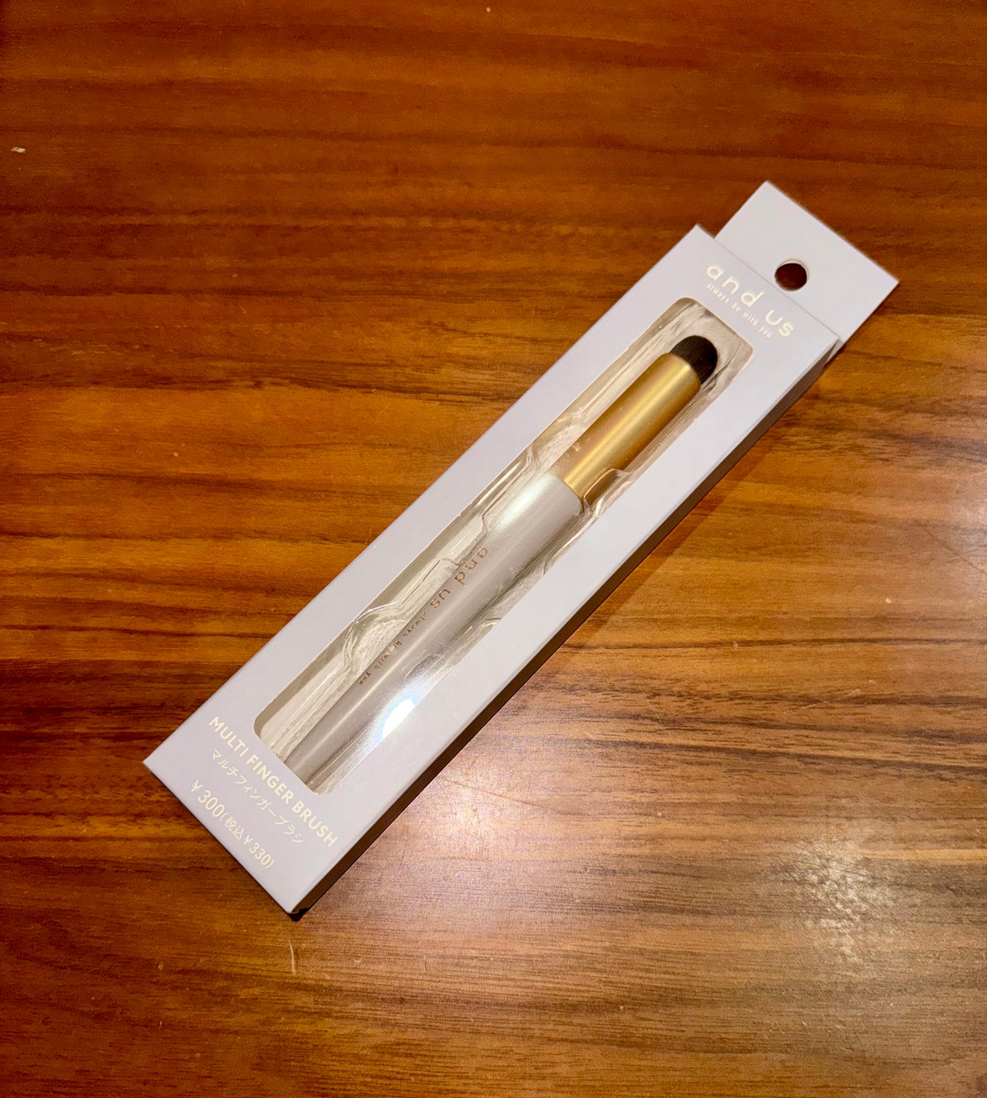 マルチフィンガーブラシ/and us/メイクブラシを使ったクチコミ(2枚目)