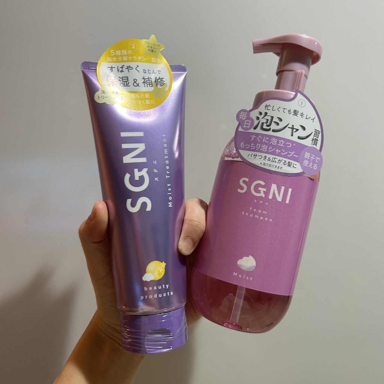 モイスト泡シャンプー〈フローラルムスクの香り〉/SGNI/市販シャンプーを使ったクチコミ（1枚目）