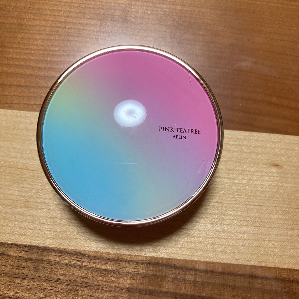 ピンクティーツリーカバークッション/APLIN/クッションファンデーションを使ったクチコミ(2枚目)