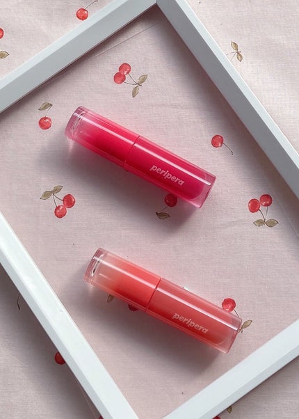 ペリペラ インク ムード グロイ ティント/PERIPERA/リップティントを使ったクチコミ(4枚目)