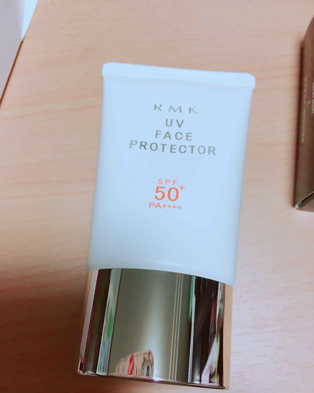 UVフェイスプロテクター50/RMK/日焼け止めクリームを使ったクチコミ(2枚目)
