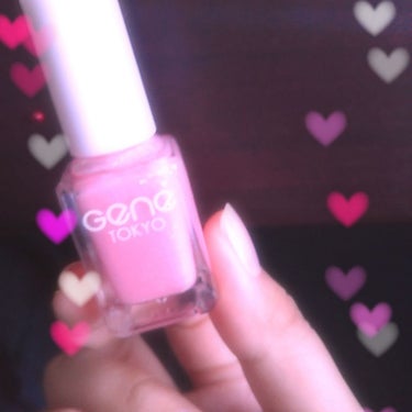 これはDAISOで買ったジェルネイル！めちゃくちゃピンクが可愛いし、塗り上がりもめちゃくちゃ綺麗😍
ラメが入ってるのも魅力的🎵