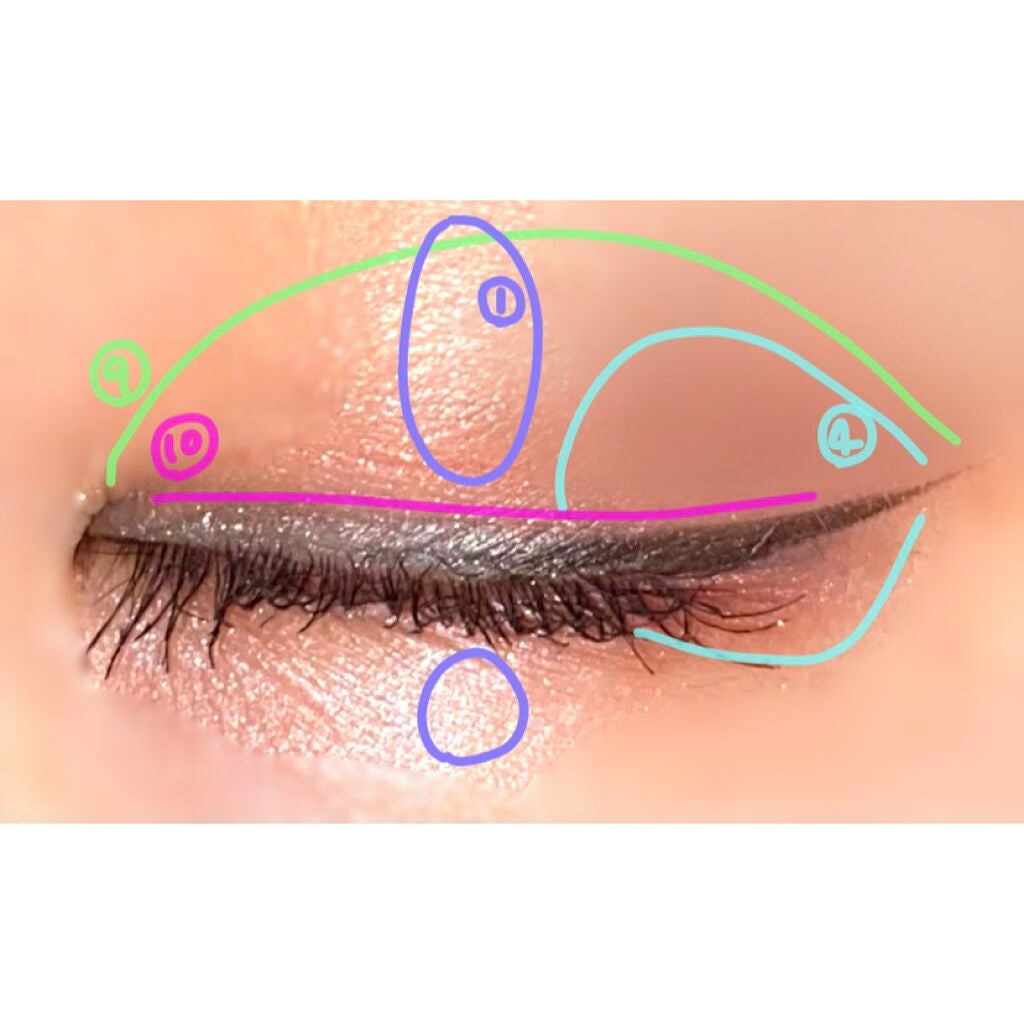 アイカラー プレイフル/エレガンス クルーズ/単色アイシャドウを使ったクチコミ(2枚目)