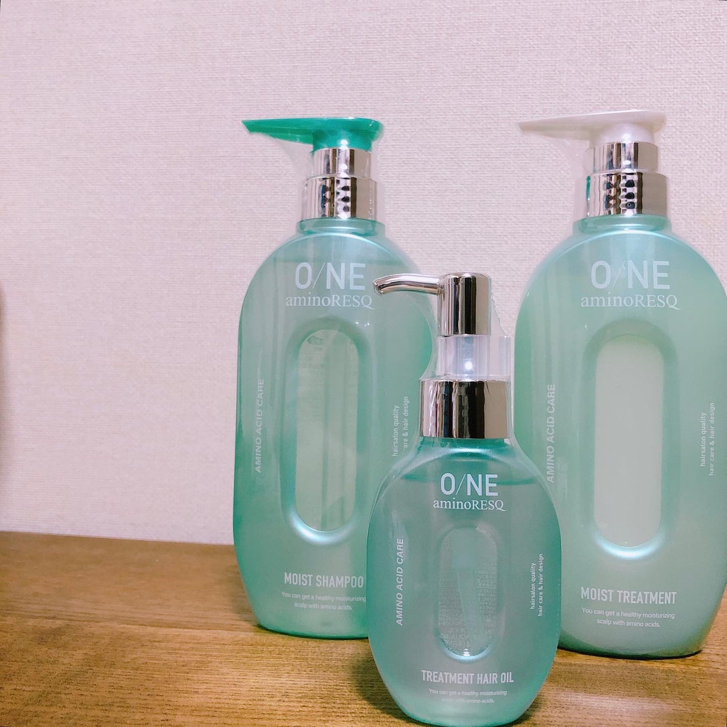 ワン アミノレスキューモイストシャンプー/トリートメント/アミノレスキュー/市販シャンプーを使ったクチコミ(2枚目)