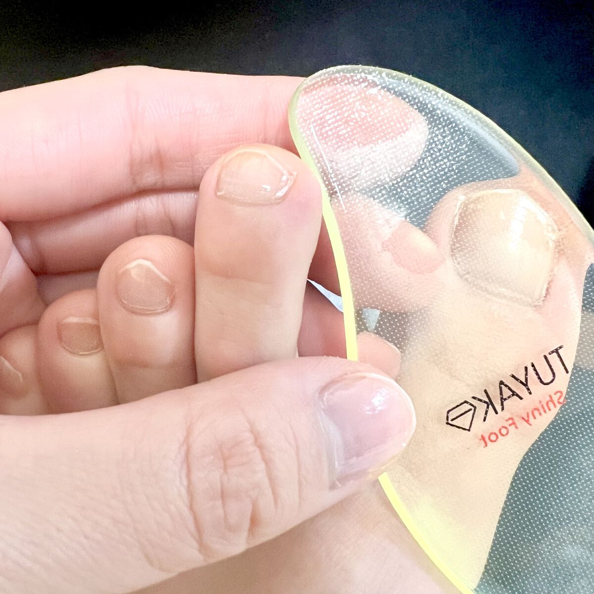 ツヤコ　シャイニーフット/TUYAKO/レッグ・フットケアを使ったクチコミ（2枚目）