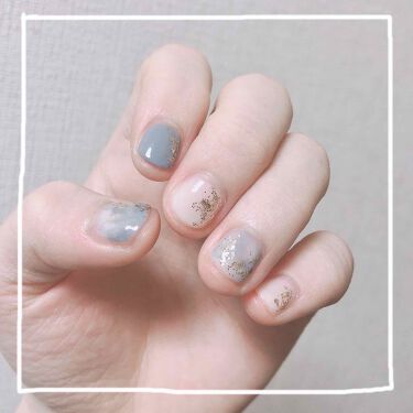 At ネイルグリッター Art Collectionを使った口コミ ちび爪セルフネイル 爪が小さくても可愛いデ By ポタ Lips